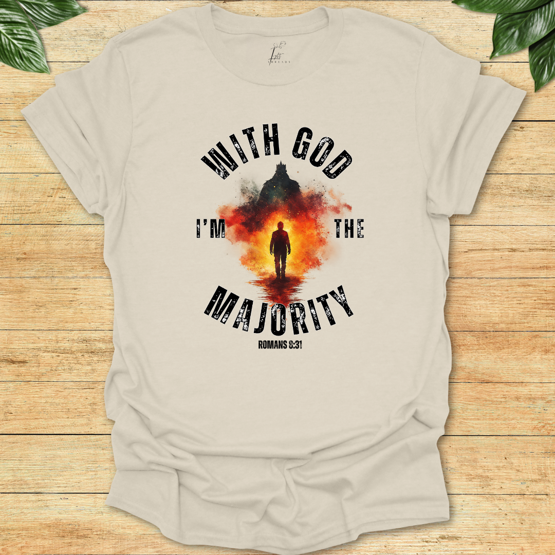 The Majority with God T-shirt