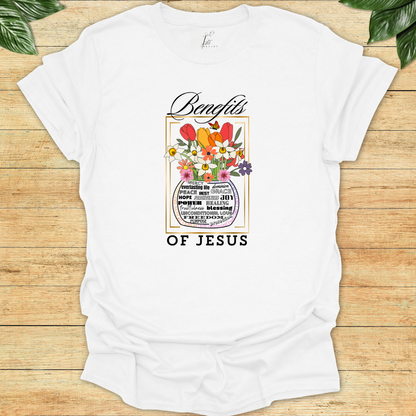 Benefits of Jesus T-shirt