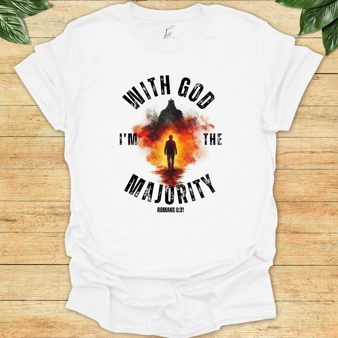 The Majority with God T-shirt