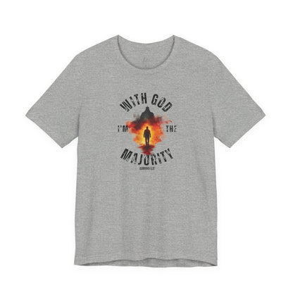 The Majority with God T-shirt