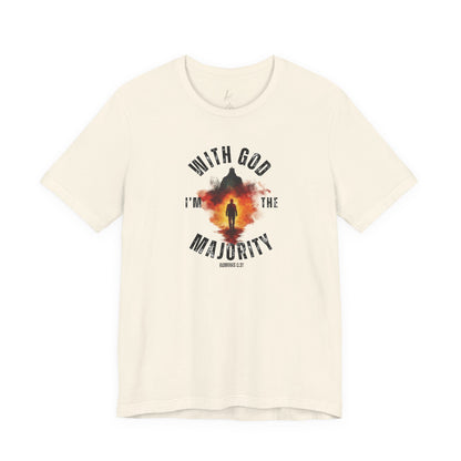 The Majority with God T-shirt